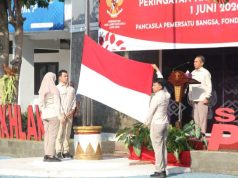 Kemenkum Jateng Ikuti Upacara Hari Lahir Pancasila 2026