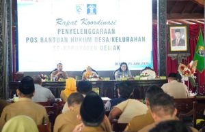 Kemenkum Jateng Perkuat Akses Keadilan Melalui Sosialisasi Posbankum di Kabupaten Demak
