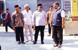 Tinjau CKG dan Peletakan Batu Pertama Pembangunan Gedung