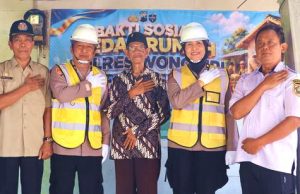 Baksos Bedah Rumah Menyongsong Peringatan Hari Bhayangkara