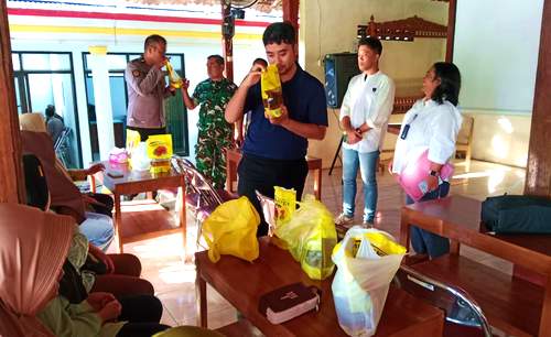 Migor Bantuan Pangan Berbau Minyak Tanah