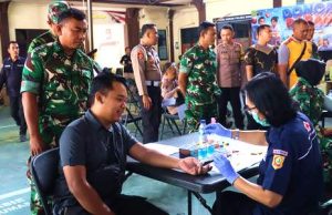 Donor Darah Massal Hari Bhayangkara, Melibatkan Tentara dan Pramuka