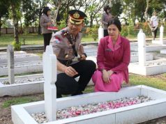HUT Ke-80 Bhayangkara, Polres Kebumen Ziarah ke TMP Bumi Wira Bhakti