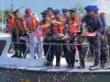 Polres Kebumen Upacara Tabur Bunga di Pantai Ayah