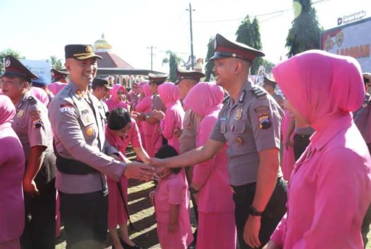 Selamat, 70 Personel Polres Kebumen Naik Pangkat