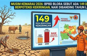 149 Desa dari 15 Kecamatan di Blora Terancam Kekeringan