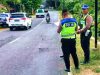 Tabrak Tiang, Soerang Pengendara Motor Meninggal