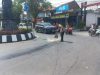 Jalan Licin karena Tumpahan Solar, Dua Pemotor Jatuh Beruntun di Bundaran Patung Ganesha Purwodadi