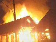 3 Rumah Berbahan Kayu Jati di Kedungtuban Blora Terbakar, Diduga Akibat Lalai Matikan Kompor
