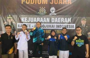 Gojukai Batang Raih 51 Medali di Kejurda Karate Se-Jateng