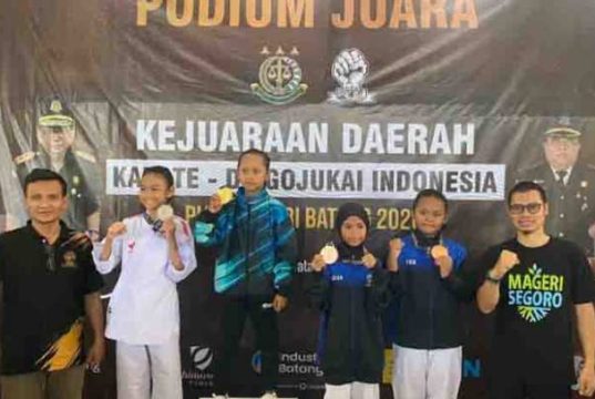 Gojukai Batang Raih 51 Medali di Kejurda Karate Se-Jateng