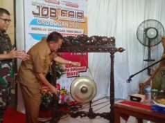 Wabup Sugeng Prasetyo Resmikan Job Fair Grobogan 2026, Ajak Pencari Kerja Manfaatkan Kesempatan Emas