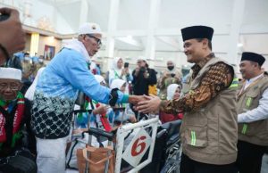 Sambut Kepulangan Jemaah Haji, Ahmad Luthfi Ingatkan Jemaah Jaga Kemabruran