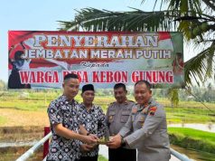 Dukung Ketahanan Pangan Nasional, Kapolres Purworejo Resmikan Jembatan MPP