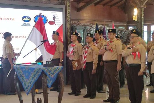 Mabisaka dan Saka Anti Narkoba Kota Tegal Dikukuhkan