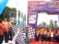HUT Bhayangkara ke-80 , Bupati Purworejo Lepas Ribuan Peserta Bhayangkara Fun Run 2026