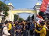 Aksi Aliansi Mahasiswa Tegal Raya Ajukan 6 Tuntutan