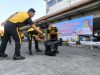 Sambut Hari Bhayangkara Ke-80, Polres Kudus Hijaukan Terminal Jati dan Salurkan 100 Paket Bansos