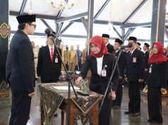 Lantik 61 Pejabat Manajerial dan Kepala Sekolah, Wabup Dion Tekankan Semangat Kolaborasi, Integritas dan Inovasi