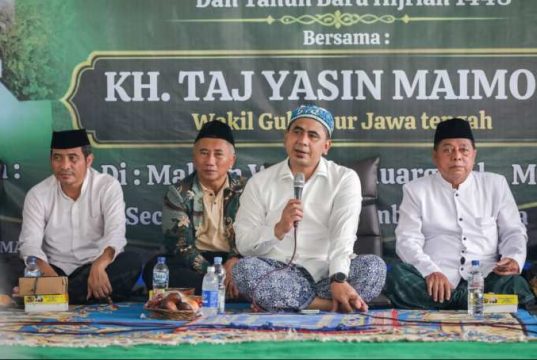 Haul ke-126 Mbah Mahali, Taj Yasin Ajak Warga Teladani Perjuangan Ulama
