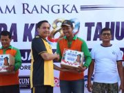 Polres Kudus Gelar Senam Bareng, Pasar Murah hingga Cek Kesehatan Gratis di HUT Bhayangkara ke-80