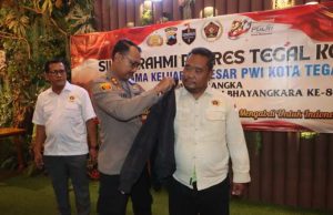 Kapolres Tegal Kota AKBP Heru Antariksa Cahya Ajak Insan Media Perkuat Sinergi