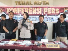 Satresnarkoba Polres Tegal Kota Amankan 17 Tersangka Diduga Terlibat Jaringan Peredaran Narkoba