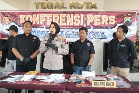 Satresnarkoba Polres Tegal Kota Amankan 17 Tersangka Diduga Terlibat Jaringan Peredaran Narkoba