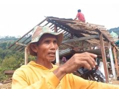 Warga Padasari Nekat Kembali Tempati Tanah Gerak Kembali