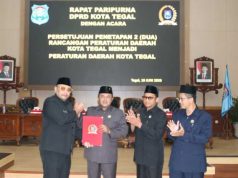 DPRD Kota Tegal Setujui Raperda Penyelenggaraan Ketahanan Pangan dan Penanaman Modal Jadi Perda