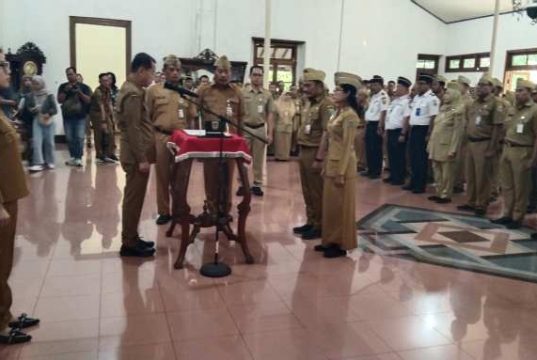 Bupati Kudus Lantik 66 Pejabat Baru eselon III dan IV, Berikut Daftar Lengkapnya