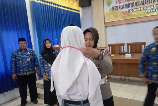 Tekan Angka Kecelakaan, Satlantas Polres Grobogan Gandeng Dinas Perhubungan Gelar Pemilihan Pelajar Pelopor Keselamatan Berlalu Lintas