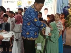 Sinergi Hebat! Dinas Pendidikan dan Baznas Grobogan Sukses Gelar Santunan Anak Yatim pada Gebyar 1 Muharram 1448 Hijriah
