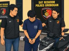 Cekcok Berujung Motor Raib, Tim URC Polres Grobogan Ringkus Pelaku Curanmor di Gubug