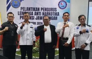 Pengurus LAN Jateng Dilantik dan Langsung Siap Aksi