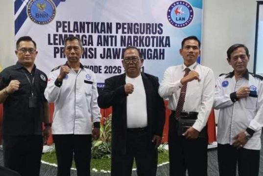 Pengurus LAN Jateng Dilantik dan Langsung Siap Aksi