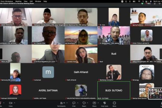 10 Tahun Kerja Sama Sekolah Jurnalistik PWI Jateng – FH Unissula, Bekali Lulusan untuk Melek Media