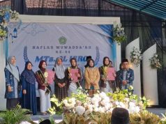 Haflah Muwada’ah ke-44, MTs Al Isro’ Mindahan, Teguhkan Komitmen Cetak Generasi Islami dan Berprestasi