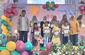 Meriah, Pelepasan dan Pentas Seni KB-RA Unggulan Nahdlatul Fata Tampilkan Bakat Keberanian Anak