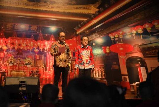 Pemkot Bersama Warga Masyarakat Rawat Harmoni dalam Perayaan Kedatangan Kimsin YS Poo Seng Tay Tee ke-166