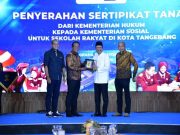 Dukung Sekolah Rakyat, Kemenkum Hibahkan Tanah 6,3 Hektar ke Kemensos