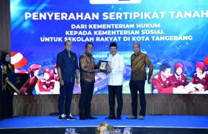 Dukung Sekolah Rakyat, Kemenkum Hibahkan Tanah 6,3 Hektar ke Kemensos