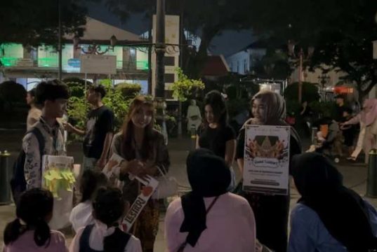 Mahasiswa Ilkom USM Edukasi Generasi Muda tentang Tradisi Sedekah Bumi