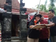 Lagi! Evita Nursanty Datangi Candi Joglo Semar Purwodadi, Dukung Konsep Akulturasi Budaya Jawa Bali Lewat Gamelan