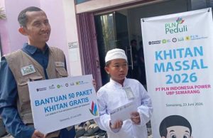 PLN Indonesia Power UBP Semarang Salurkan Program CSR Melalui Khitan Massal, Sasar Dhuafa