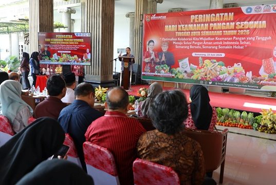Wali Kota Semarang Perkuat Ekosistem Pangan Aman dari Hulu Sampai Hilir