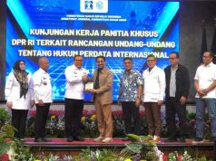 Kanwil Kemenkum Jateng Fasilitasi Diskusi Publik Pansus DPR RI, Bahas RUU Hukum Perdata Internasional