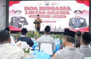 Doa Bersama Lintas Agama Warnai Hari Bhayangkara Ke-80, Polda Jateng Perkuat Kebersamaan
