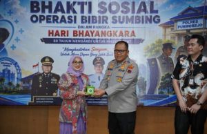 Gandeng FK UNEJ Dan RSUD dr. Tjitrowardojo, Polres Purworejo Gelar Baksos Operasi Bibir Sumbing Gratis