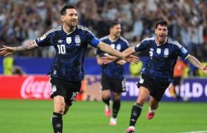 Loloskan Argentina, Lionel Messi Pertajam Rekor
